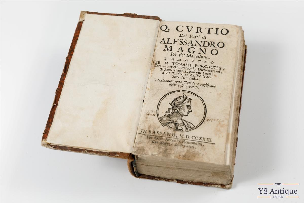 De'Fatti di Alessandro Magno…Curtio Q. 1723