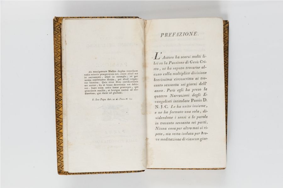 CCC.LXVI. Giorni Dell'Anno Consecrati Alla Passione Di Gesu Cristo. 1793