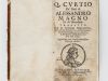 De'Fatti di Alessandro Magno… Q Curtio. 1723