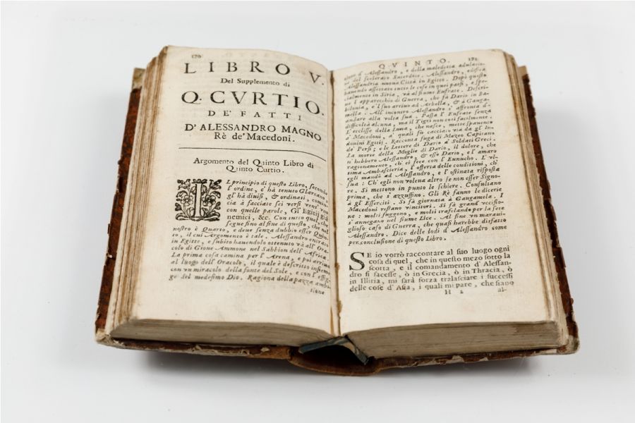 De'Fatti di Alessandro Magno… Q Curtio. 1723