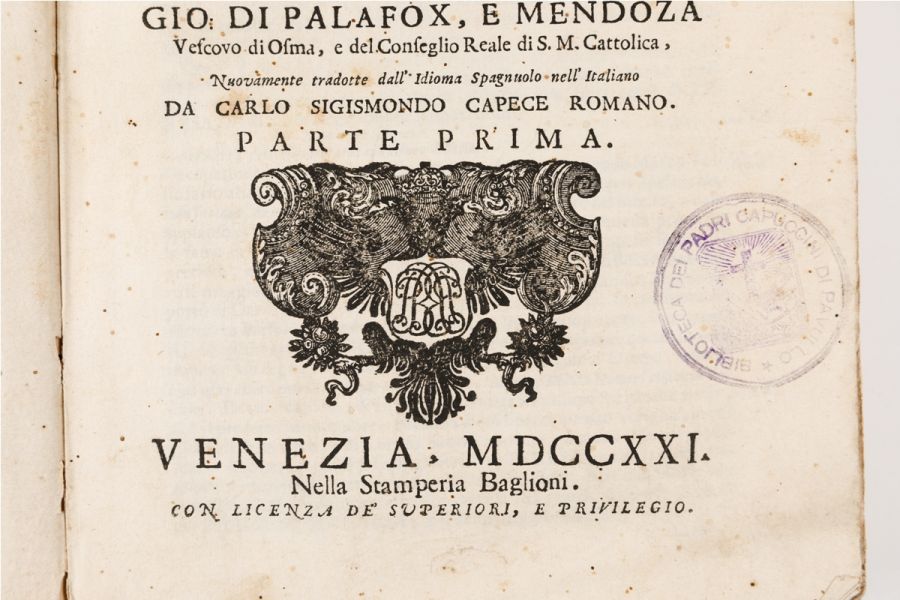 Lettere della Santa Madre Teresa di Giesu. 1721