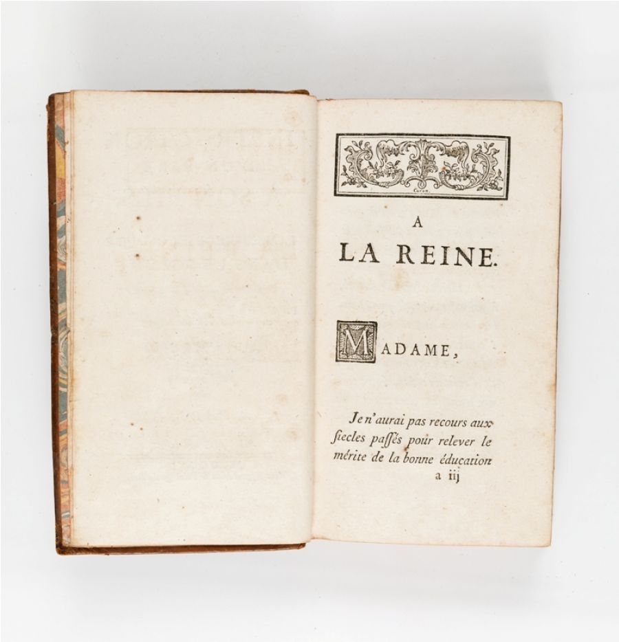 Instruction d’un père a son fils. 1750