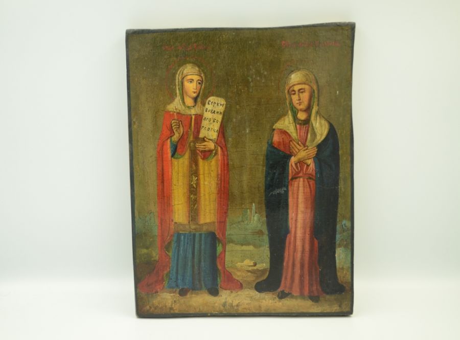 Ікона Свята Ксенія і Свята Валерія