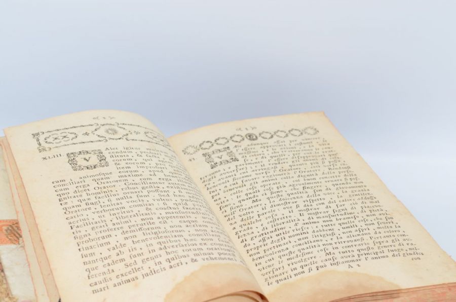 Dell Oratore Cicerone. 1769