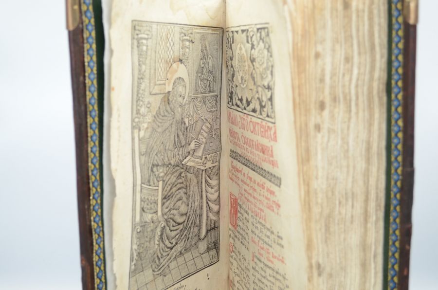 Октоихъ Осмогласникъ Іоанна Дамаскина. 1758