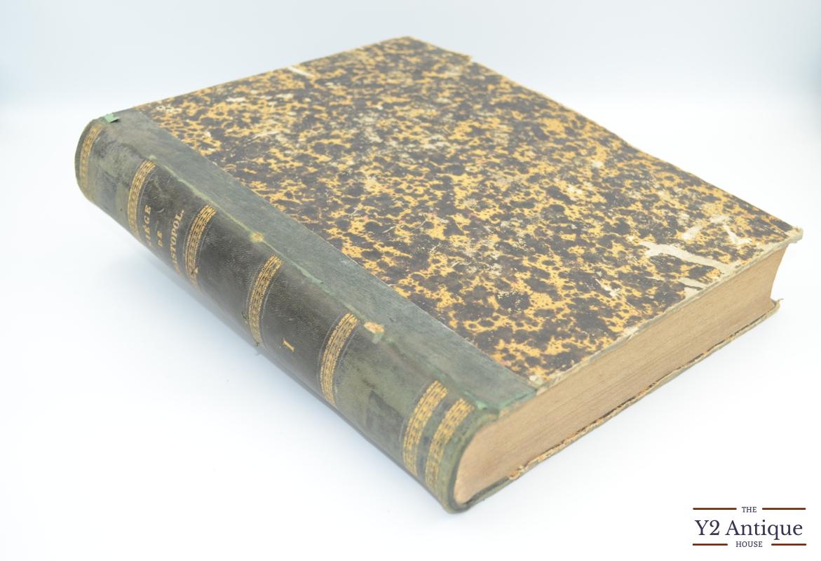 Guerre d'Orient. Siеge de Sеbastopol. Historique du service de l'artillerie (1854-1856). Tome Premier.  Auger C. 1859