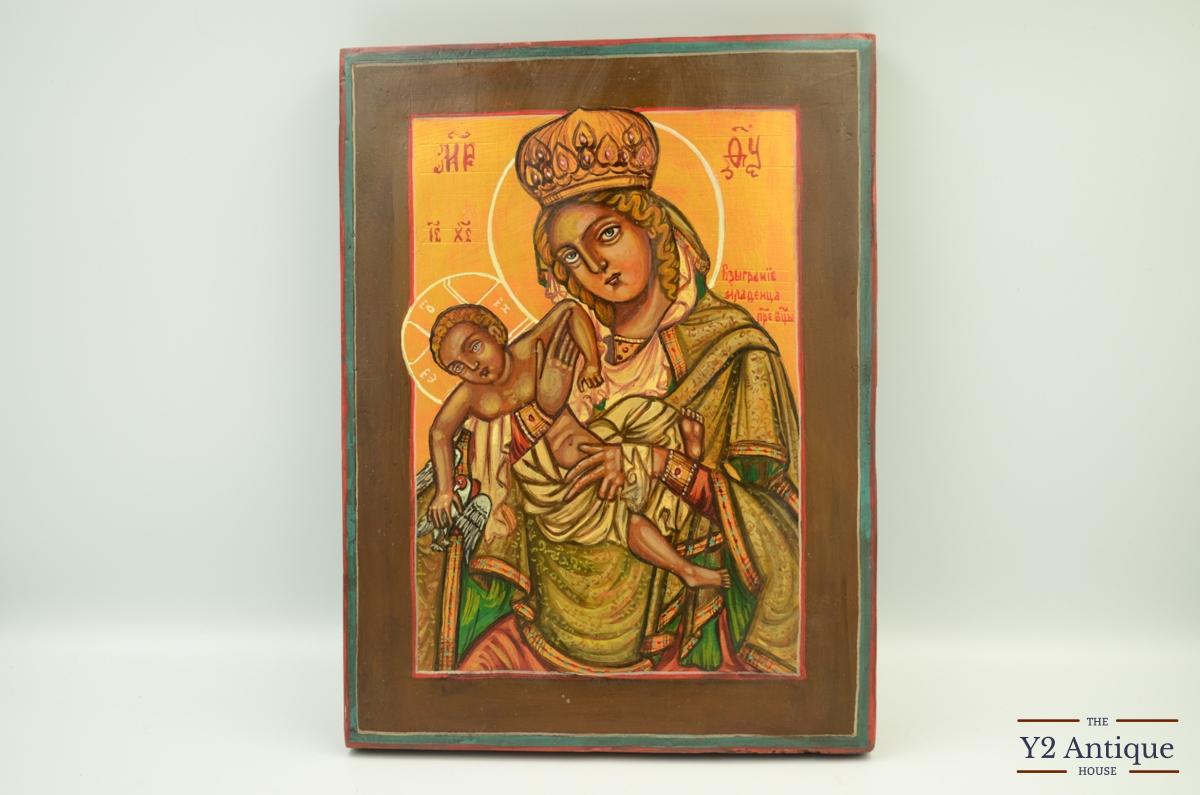Ікона Взыгранїє младенца Пресвятої Богородиці