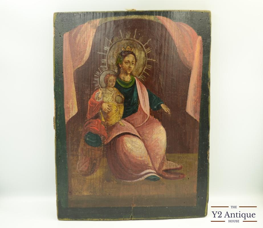Ікона Божа Матір з сином на руках